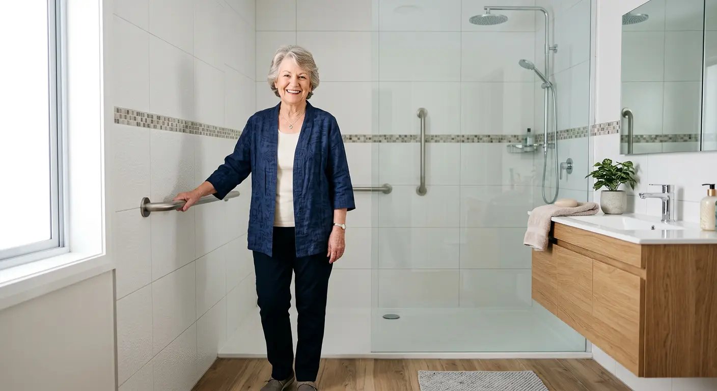 Applelaine Haltegriff im Einsatz