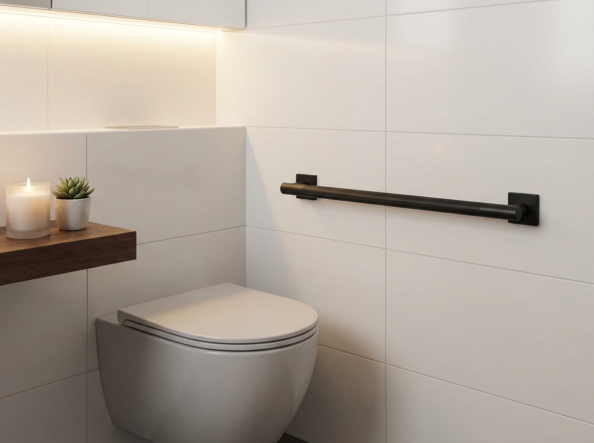 Haltegriff im WC-Bereich installiert